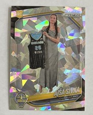 2025 Panini Prizm WNBA - Ajsa Sivka #85 Ice Prizm (RC)