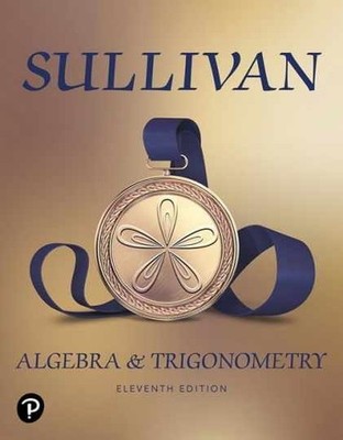 Algebra & Trigonometry,  2020 (HS - Hardcover, by Sullivan Michael - Acceptable