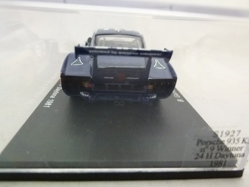 Spark 1:43 Porsche 935 K3 #9 Garredson-Rahal-Redman ganador Daytona 1981 S1927 - Imagen 8 de 12