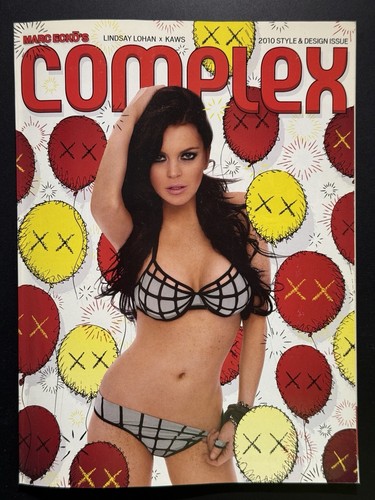 COMPLEX MAGAZINE - Lindsay Lohan X Kaws Collectors Issue