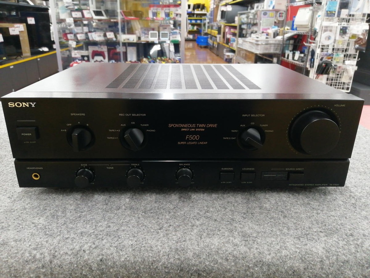 SONY　TA-F500 Sony Ta-F500 Integrated Amplifier #BE05030 | eBay