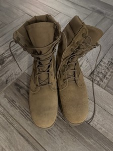 Brown Tactical Boots Waterproof Thermal Insulated Unisex Adults US 10 Wide