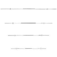 RIP X Standard Barbell 1" Diameter & Spinlock Collars Weight Lifting Bar