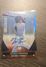 2011 Donruss Elite Extra Edition - Autographed George Springer #P-36 Aspirations