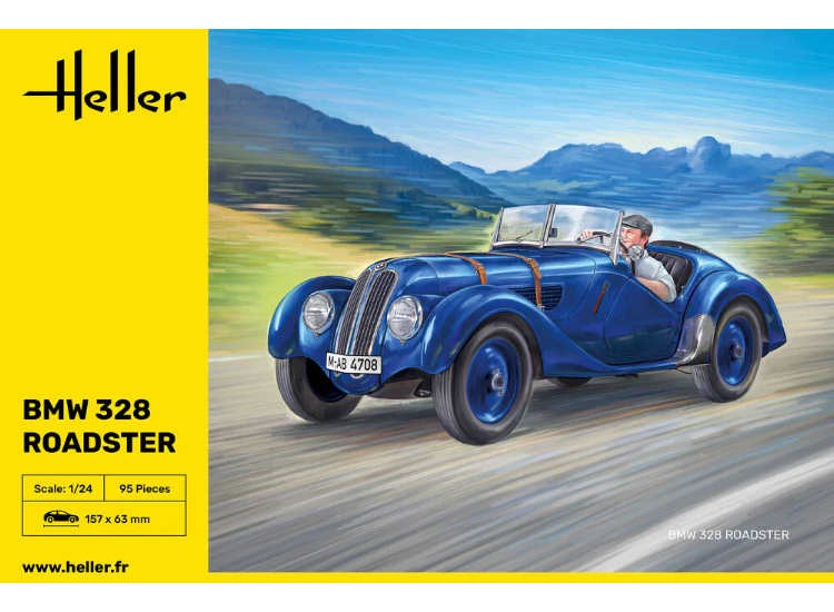 Heller HH80701 1/24 - BMW 328 Roadster