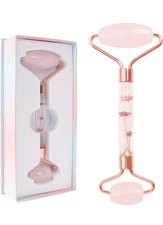 Jade Facial Roller Therapy Face Massage 100% Natural Stone Dual Action