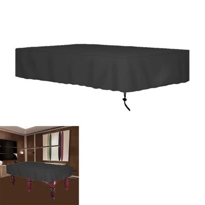 Billiard Table Cover with Drawstrings Oxfords cloth Billiard Pool Table Cover