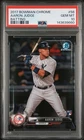 2017 Bowman Chrome Aaron Judge #56 "Batting" Rookie Card PSA 10 GEM MINT