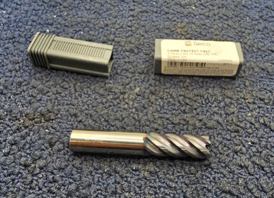 Seco 10008600: STR540 Corner Radius End Mill CARB 1/2 x 1/2 x 1-1/4 x 3
