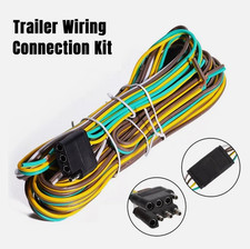 25 4 Pin Flat Trailer Wiring Harness Kit Wishbone Style For Trailer Tail Lights 25 4 Pin Flat Trailer Wiring Harness Kit Wishbone Style For Trailer Tail Lights
