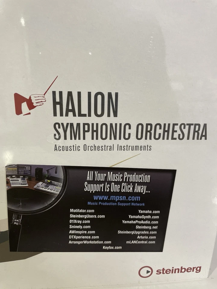 HALion Symphonic Orchestra – Retail Edition – NEW SEALED – Steinberg VSTi - Image 2 of 4