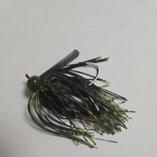 Renneissen 1/2 ounce bass football jig - lightning bug