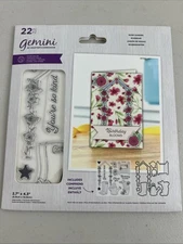 Gemini by Crafters Companion - Stamp & Die - Best Of British Rose Garden