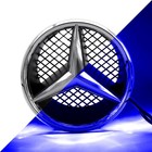Glowing Led Grill Emblem Badge Lights For Mercedes Benz C GLK B Class 2005-2014