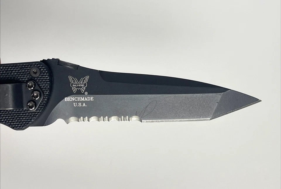 Benchmade 910SBT Stryker Elishewitz Knife First Production Run 092/1000 USA 1998 - Image 3 of 4