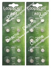 20 Pk AG3 LR41 392 392A SR736 LR736 Alkaline Button Cell Battery