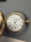 Elgin National Watch Co. 1894 Pocket Watch Hunter Case. Runs Well See Video