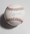 SIGNED GARY SANCHEZ OML ROBERT MANFRED BASEBALL - STEINER COA