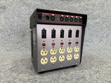 Dadco Black CAT DAD 100-RCAT Lunchbox Distro w/ 5 DMX/RDM Optosplitter + In/Thru