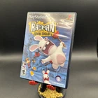 Rayman Raving Rabbids (Sony PlayStation 2, PS2, 2006) CIB Complete with Manual