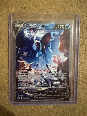 Lumineon V (Alternate Full Art) 156/172 Swsh09: Brilliant Stars Holo