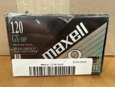 Maxell 8mm Gx-mp High Quality 120 Camcorder Video Cassette Tapes