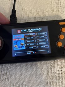 Atari Flashback Black Portable Built-In Games Handheld Video Game Console