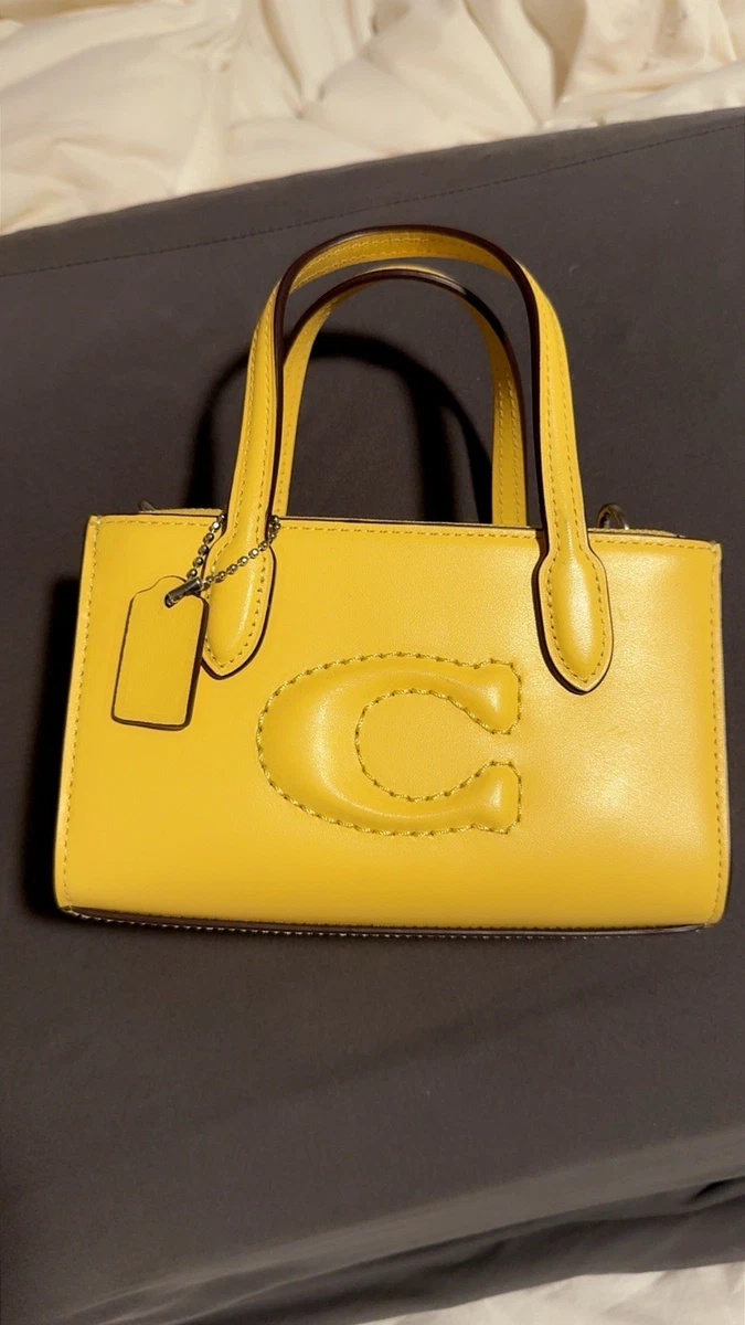 Coach Satchel/Top Handle Bag Yellow Bags & Handbags for Women for