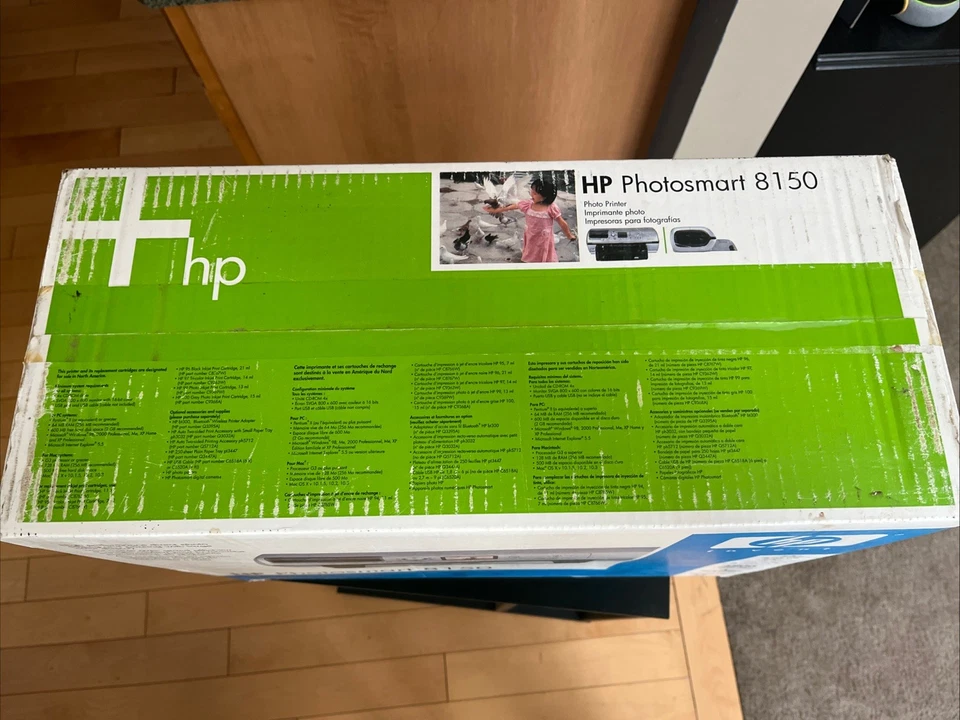 HP PhotoSmart 8150 Inkjet Printer Factory Sealed!!! - Image 2 of 4