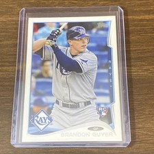 2014 Topps Update Series - Brandon Guyer #US-51 Tampa Bay Rays