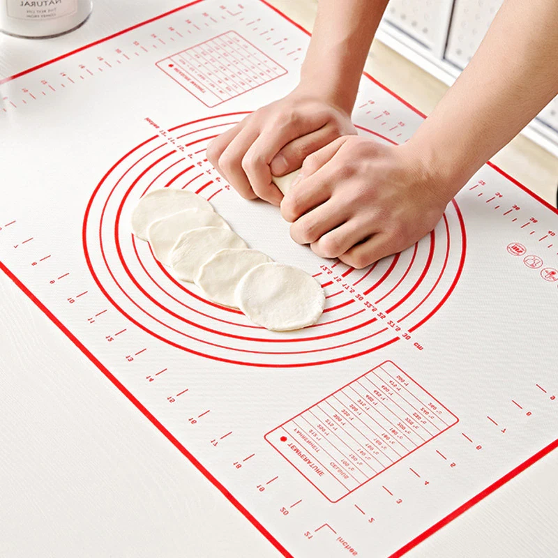 1PCS Kneading Dough Mat Silicone Baking Mat Pizza Cake Dough Maker Kitchen