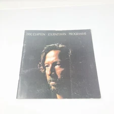 ERIC CLAPTON 1990 JOURNEYMAN TOUR CONCERT PROGRAM BOOK