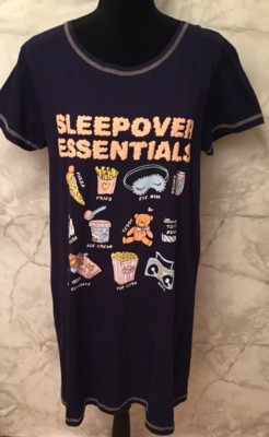 NEU PRIMARK NACHTHEMD ''FAST FOOD'' M L XL SCHLAFSHIRT DAMEN BIGSHIRT CHEAT DAY