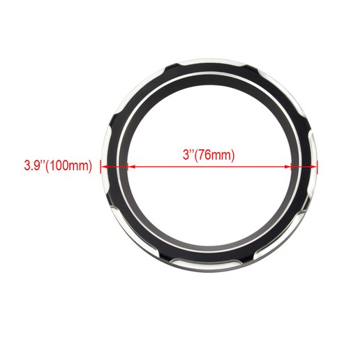 6Pcs Speedometer Bezels Trim Kit For Harley Electra Glide Ultra Limited FLHTK eBay