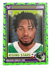 2024 Panini Score-A-Treat Rising Stars Malachi Corley #36 Green Bats (RC) Rookie