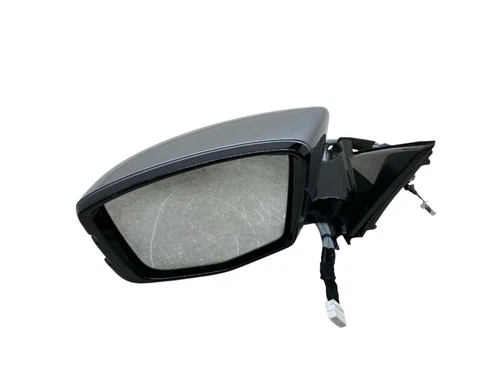 2022-2024 ACURA MDX LEFT POWER FOLD DOOR MIRROR W/ CHROME MOLDING LUNAR SILVER