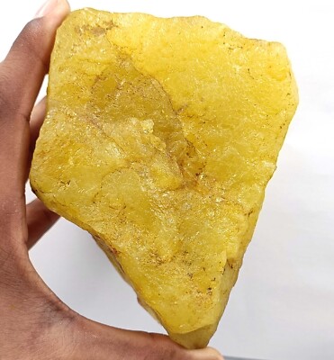 Natural Yellow Sapphire Raw Untreated/Unheated 6825 Carat