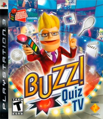 PS3 / Sony Playstation 3 Spiel - Buzz!: Quiz TV nur Software US mit OVP