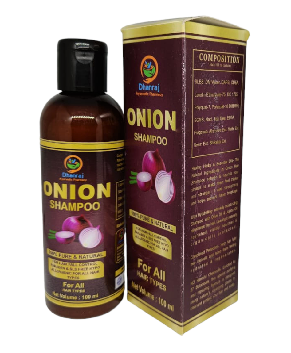 Red Onion Hair Oil Shampoo Dandruff Hair Loss Growth Oil 100ML for Hair