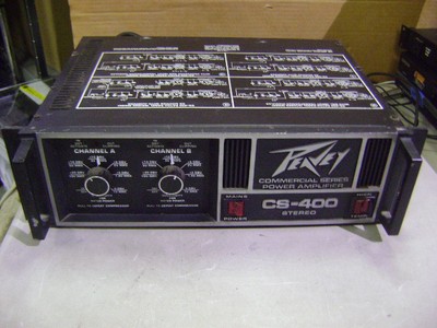 Commercial Series Power Amplifier Ampl Mixer Peavey Electron