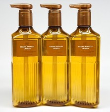 3 Bath  Body Works FRESH AMALFI LEMON Gentle Gel Hand Soap Wash