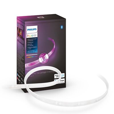 Philips Hue White and Color Ambiance Indoor Light Strip Plus Extension LED 40