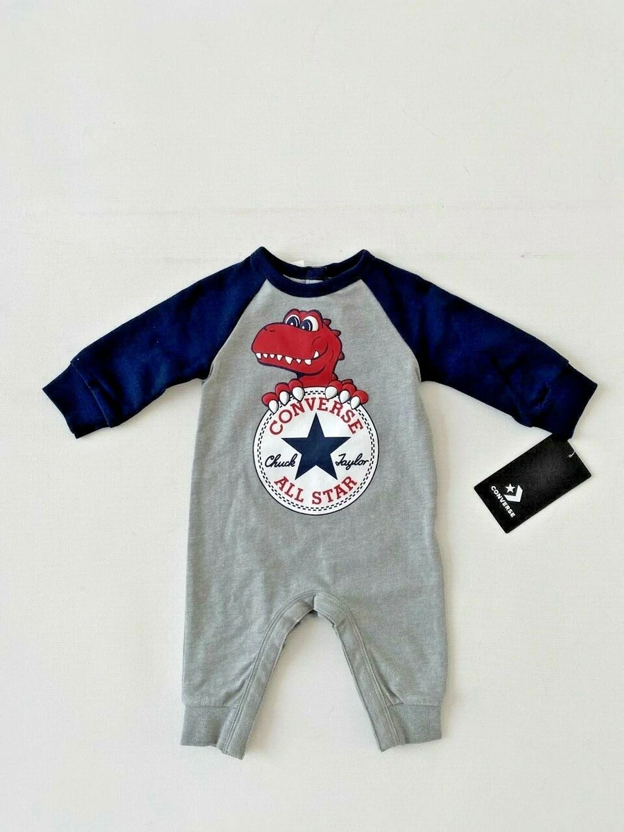 Converse Chuck Taylor Baby Dinosaur Playsuit 3 months eBay