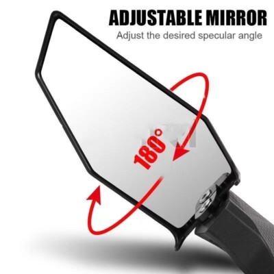 Motorcycle Rearview Side Mirror Amber Light For KAWASAKI NINJA