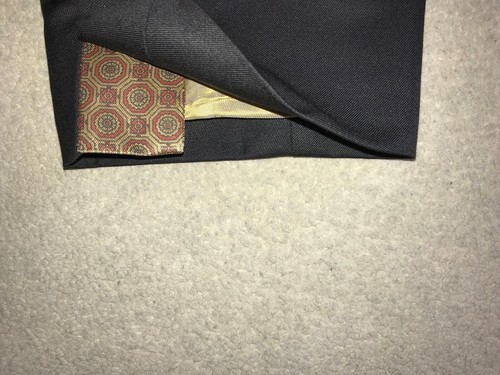 TED BAKER - TRAJE DE CENA NEGRO DE LANA Y MOHAIR PARA HOMBRE - 40 Reg - W32 L32 - ESMOQUIN - Imagen 7 de 14