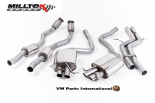 For Audi RS5 B8 Coupe Milltek Sport Performance Non Res Cat Back Exhaust System