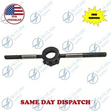 New M12-M14 Die Stock Handle Wrench 38mm Dia Metric Round Die Holder USA