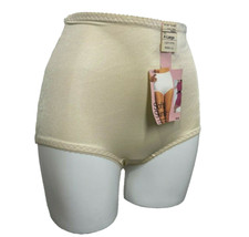 JCPenney Soft Skins Brief High Waist Nylon Panties Size XL VINTAGE