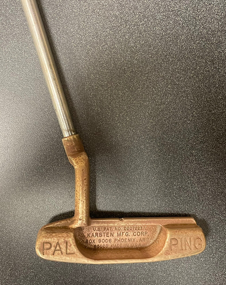 PING PAL PUTTER Karsten 85020 - Bronze 35,5 Pouces - Droitier Vintage