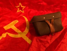 Russian Soviet Mosin Nagant Ammo Pouch Rare Late production 91/30 SVT Ukraine